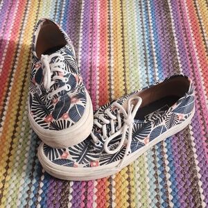 Vans Monstera Leaf Print Sneakers US 8